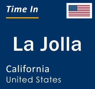 Current Local Time in La Jolla, USA .